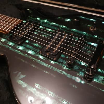 Jackson USA Scott Ian Anthrax S.O.D. M.O.D. Guitar Tech JJ Mike Learn Custom Shop Matrix Holographic image 7