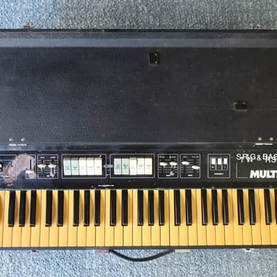 Vintage 1970s Univox Multivox Mx202 String & Bass Synthesizer Analog String Organ Instant Rock Goth Machine String Ensemble Led Zeppelin Cure WOW VIDEO image 2