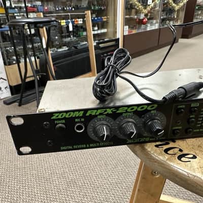 Zoom RFX-2000 Rackmount Digital Reverb & Multi Effects Processor image 3