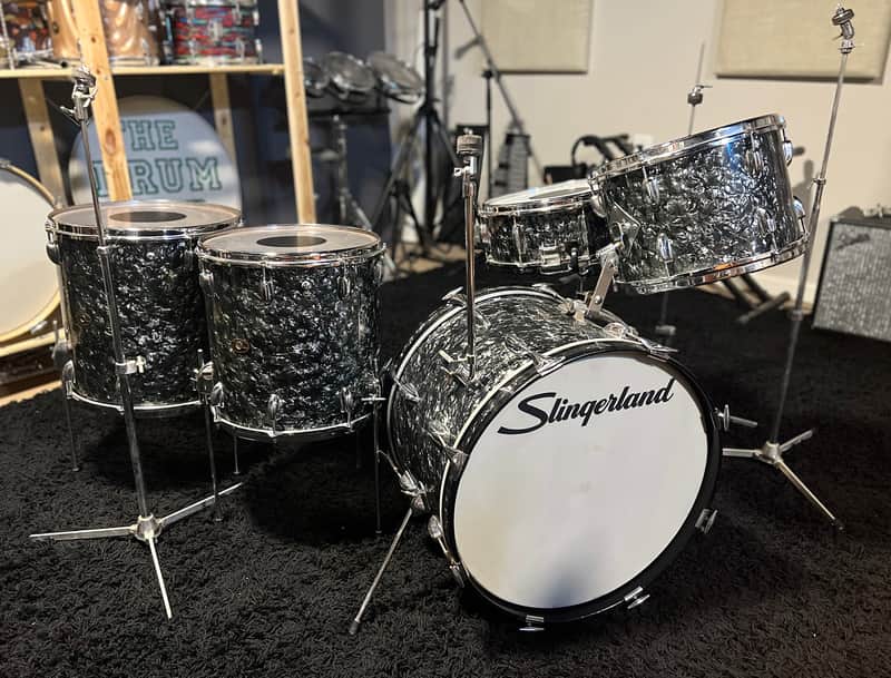 Slingerland Niles Era 13/14/16/20+5.5x14” Drum Set image 1