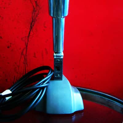 Vintage 1950's Electro-Voice 664 Cardioid Dynamic Microphone Hi Z w Belden cable & 419 desk stand 664A 666 676 image 5