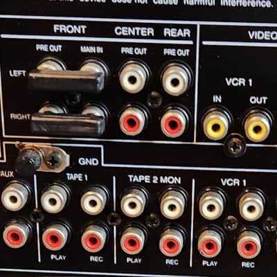 Harman Kardon Harman Kardon AVR20 Audio and Video Receiver 1997 - Black image 7