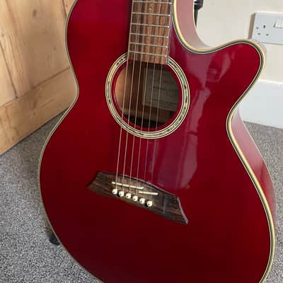Takamine EG560c Mid-2000s - Red image 6