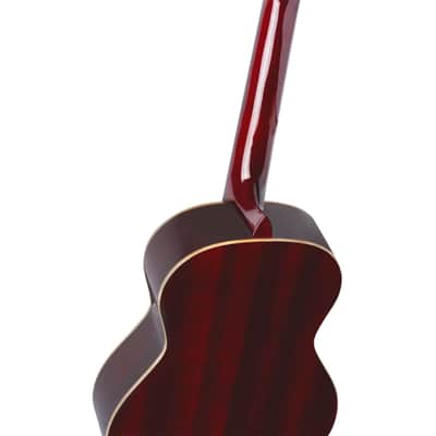 Ortega R121-3/4 WR Wine Red, inkl. Bag - 3/4 classical guitar image 10