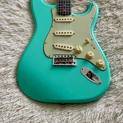 Fender Custom Shop '59 Reissue Stratocaster Seafoam Green Electric Guitar image 3