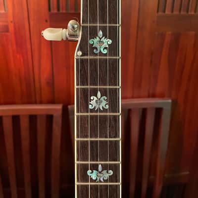 Stromberg Marimba Brazilian Rosewood Five Resonator Banjo Conversion w/ Original Tenor Neck Circa 1925 image 4
