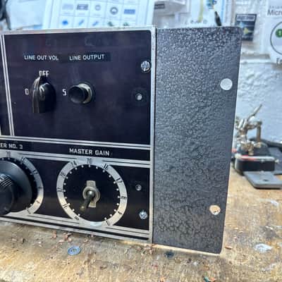 Super Hotroded Gates Dynamote Microphone Preamp with 48V+,rack ears, DI input, Internal PSU and more - Mic Pre image 3