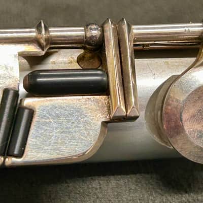 Uebel Aluminum “Cigar” Unibody Flute 1970’s - Aluminum w/ Silver Plated Keys & Headjoint image 9