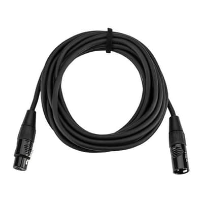H&A Elite Pro 15' XLR M to XLR F Microphone Cable with Rean by Neutrik Gold Connectors image 1