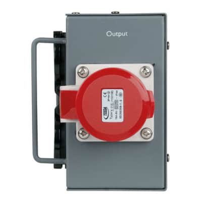 Showgear Split-Power 16 CEE 16 Split mit Sicherungen - Power Distributor image 3
