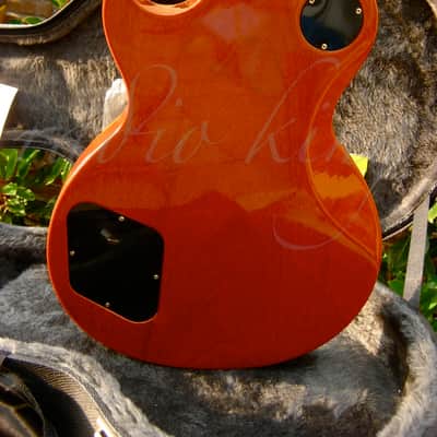 ULTRA RARE! * 2002 Gibson USA Les Paul Junior Special PLUS * Trans Amber TIGER FLAME ! * Standard image 11