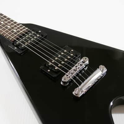 Gibson 80s Flying V Solidbody Electric Guitar - Ebony image 3
