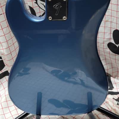 1977 Fender Precision Bass, Pelham Blue, hard case image 7