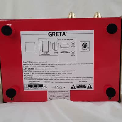 Fender Greta Pawn Shop Series 2-Watt 1x4" Guitar Combo 2012 - 2013 Red image 8
