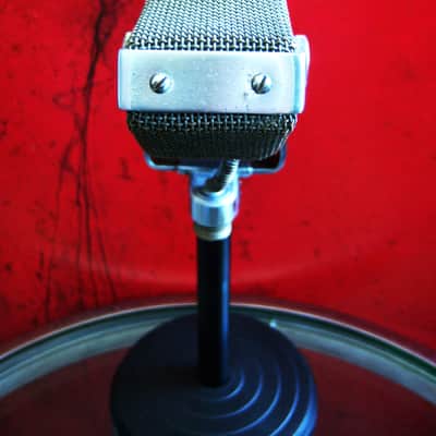 Vintage RARE 1940's Philco / Electro-Voice V-1 Ribbon "Velocity" Microphone with newer stand image 10