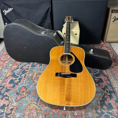Yamaha FG350D Dreadnought  Solid Spruce Top Hard Case - 1981 image 4