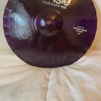 Paiste 900 Series 14” Soundedge Hi Hat bottom Purple - Purple image 2