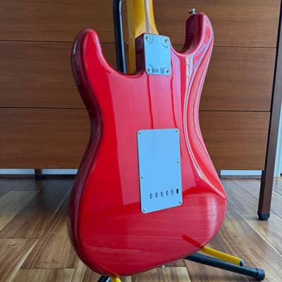 Fender Classic Series '50s Stratocaster Lacquer 2017 - Candy Apple Red image 5