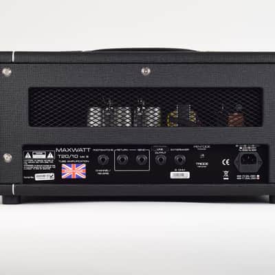 Hiwatt T20/10 Switchable 20W/10W Head W/ True-Spring Reverb image 2