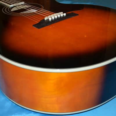 Epiphone EJ-200 Artist Jumbo Acoustic  Vintage Sunburst image 3