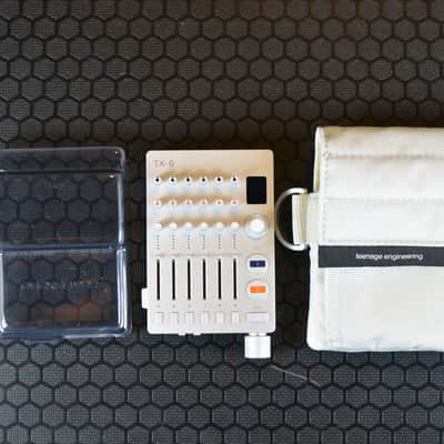 Teenage Engineering TX-6 with Decksaver USB Mixer with Audio Interface 2022 - Present - Silver image 9