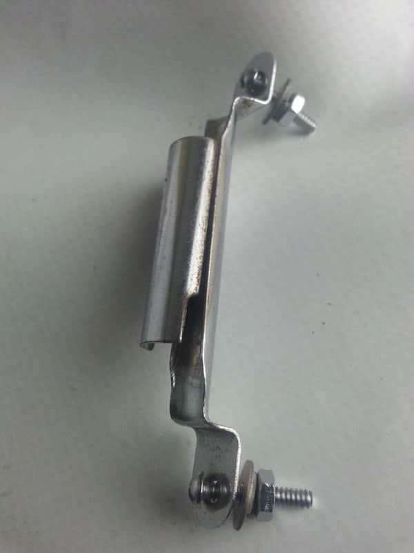*Slingerland Drum Key Mount Marching/Parade Drum Chrome Vintage 60s USA* image 1