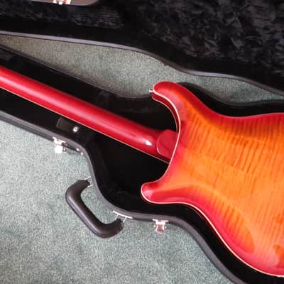 PRS McCarty 594 Hollowbody 2 Dark Cherry Burst 2021 - Dark Cherry Burst image 8