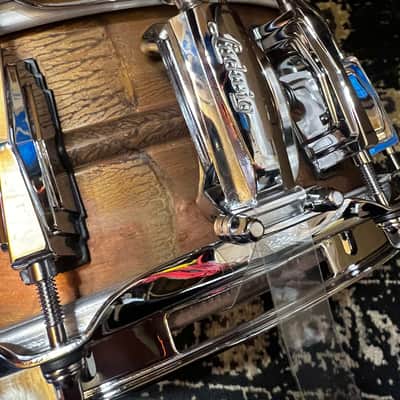 Ludwig LC661 Copper Phonic 5x14" 10-Lug Snare Drum - Raw Copper Bild 3