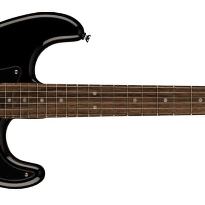 Squier Squier Sonic Stratocaster HT H - Laurel Fingerboard - Black Pickguard - Black image 2