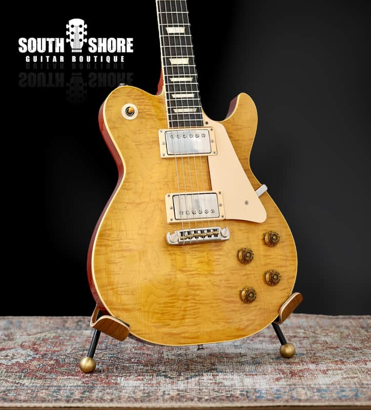Gustavsson Bluesmaster BM-59 Ltd 2020 - Lemon Drop w/ 1-Piece Top. Clean. image 1
