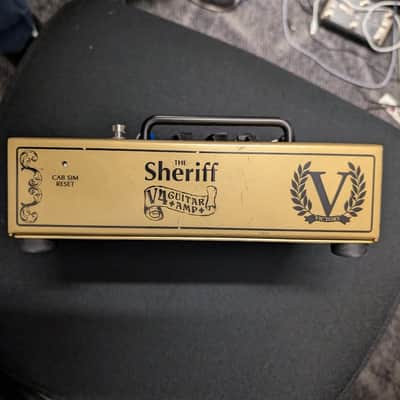 Victory Amps V4 The Sheriff 2-Channel 180-Watt Hybrid Guitar Amp Pedal 2022 - Present - Gold image 4