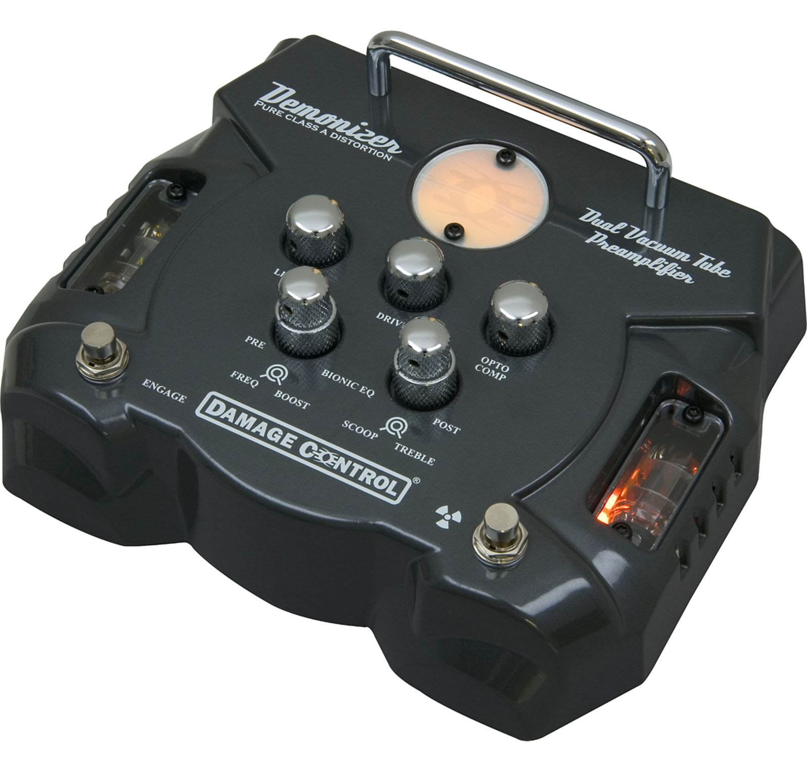 ギター Demonizer Dual Vacuum Tube Preamp Damage Control Demonizer | Reverb