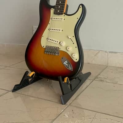 John Mayer Fender Artist Signature Sunburst + Mint Green Pickguard - 2008 image 2