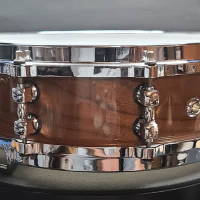 Cadeson Drum Co. 4"x14" Piccolo Snare Drum 1970's - WALNUT MAPLE BIRCH & CHERRY image 10