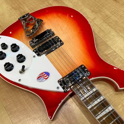 Rickenbacker 620 6-String Solid Body Electric Guitar 2025 FireGlo image 6