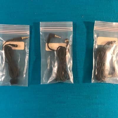 Unbranded Lot of 3 Lavalier Microphones Black image 2