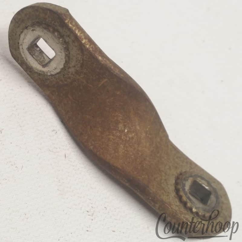 *Ludwig WFL Tom Mount Ratchet Swivel Connector Link Part Nickel Vintage 40s USA* image 1