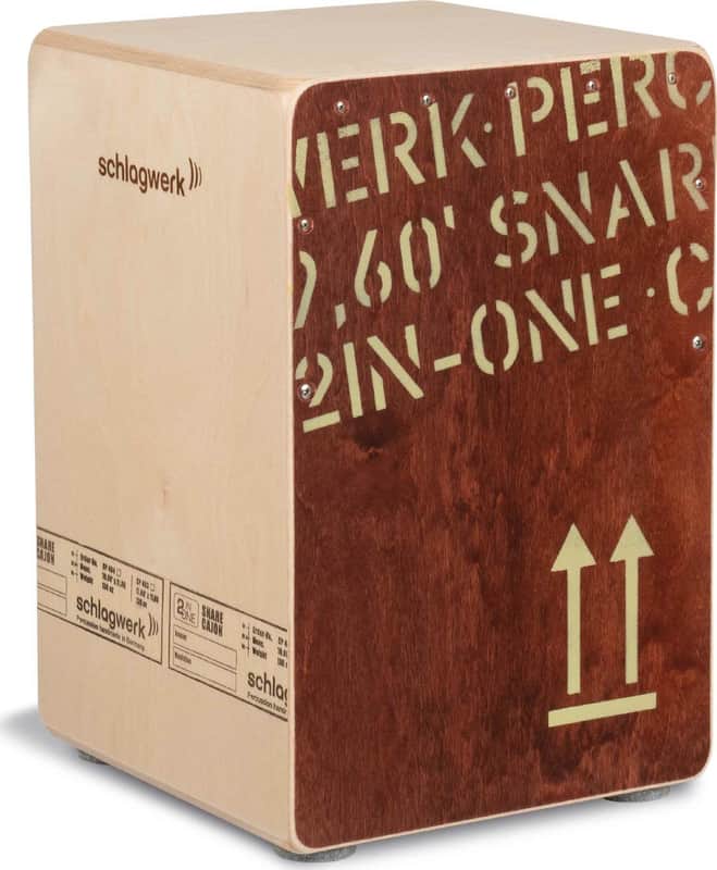 Schlagwerk CP403 2inOne Beechwood Medium Cajon, Red image 1