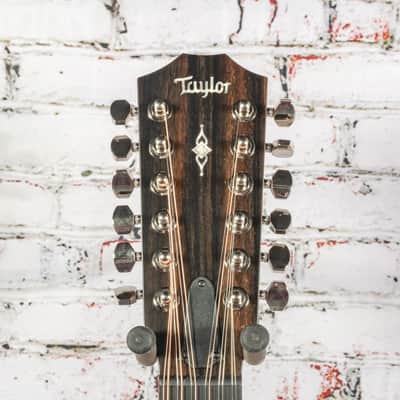 Taylor - (2025) 354ce - 12 String Acoustic-Electric Guitar -Sapele/Sitka - V-Class Bracing - Natural - w/ Hardshell Case - x75044 image 5
