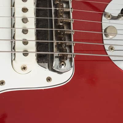 Fender Jaguar Solid Body Electric Guitar (1966), ser. #172774, original black tolex hard shell case. image 23
