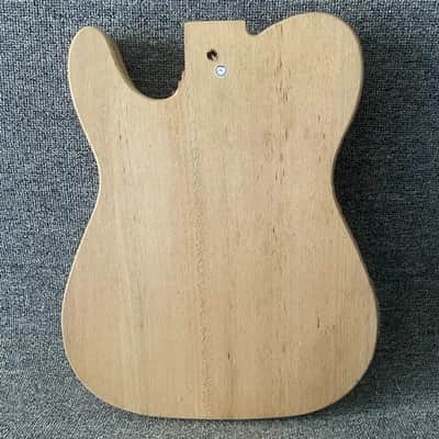 DIY Basswood Single Cut Guitar Tele Style Basswood Body image 7