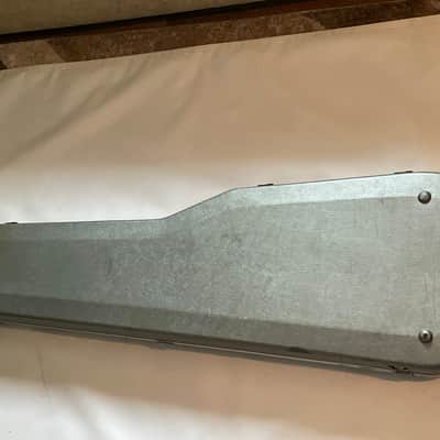 1980's Charvel Jackson Model Series Grey Chainsaw Bass Guitar Case image 11