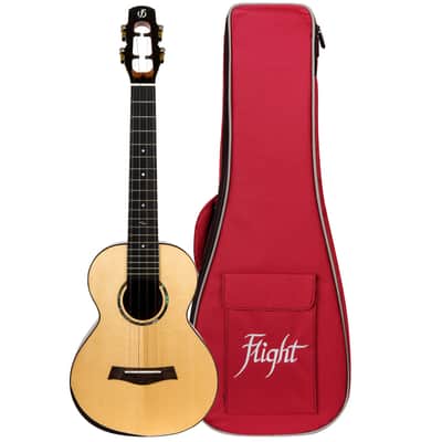 Flight Voyager EQ-A Tenor Ukulele New - solid spruce image 1