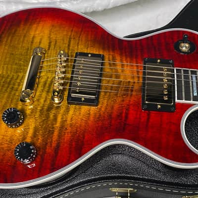 NEW! Gibson Les Paul Custom Axcess - Bengal Burst - ABSOLUTELY KILLER Flame! Only 8 lbs - Authorized Dealer - G07283 image 3