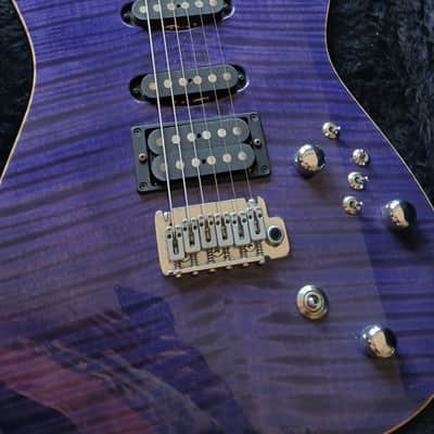 Tom Anderson Guitarworks Drop Top 98 - Translucent purple image 2