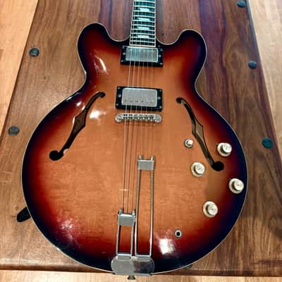 Epiphone Riviera  1996 Sunburst image 4