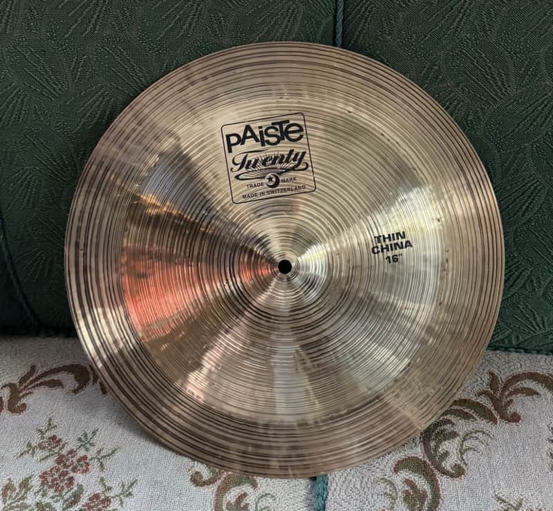 Paiste 16" Twenty Series Thin China Cymbal NEW image 1
