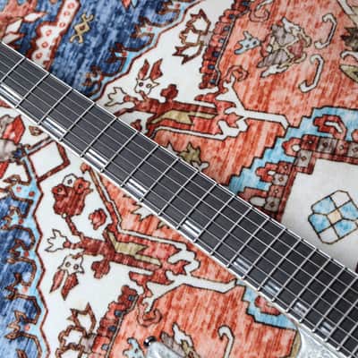 ESP MIJ Original Horizon 1 Limited Edition "Liquid Metal Silver + Ebony" (2025) image 13