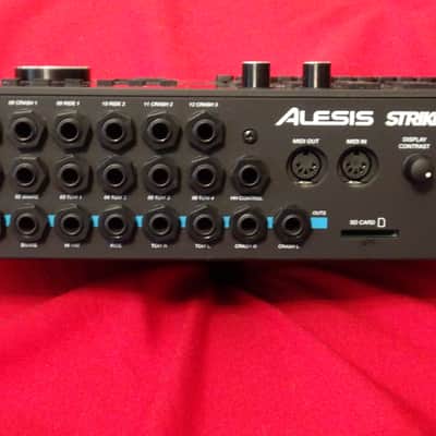 Alesis Strike Pro Module Update ver. 1.5 w/10 cables and mount plate 2017 Black image 4