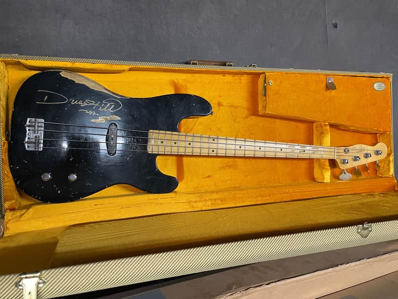 Fender Prototype Precision bass ex Dusty Hill ZZ TOP 2011 black image 1
